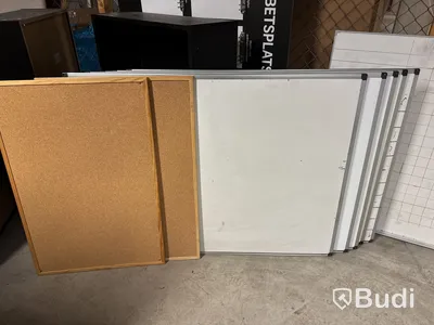 7 st Whiteboardtavlor m.m.