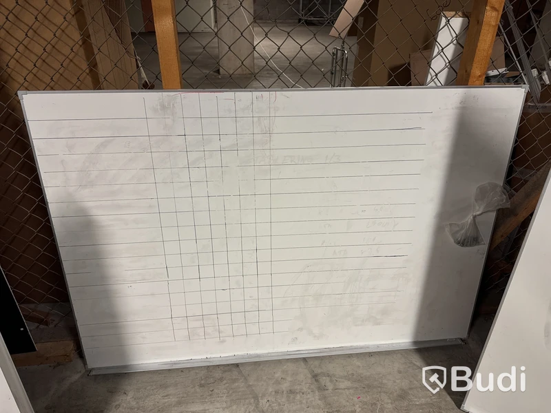 7 st Whiteboardtavlor m.m.