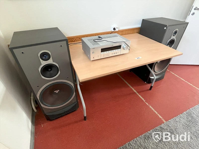Musikanläggning, Yamaha samt Cerwin Vega