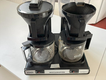Moccamaster dubbel kaffebryggare