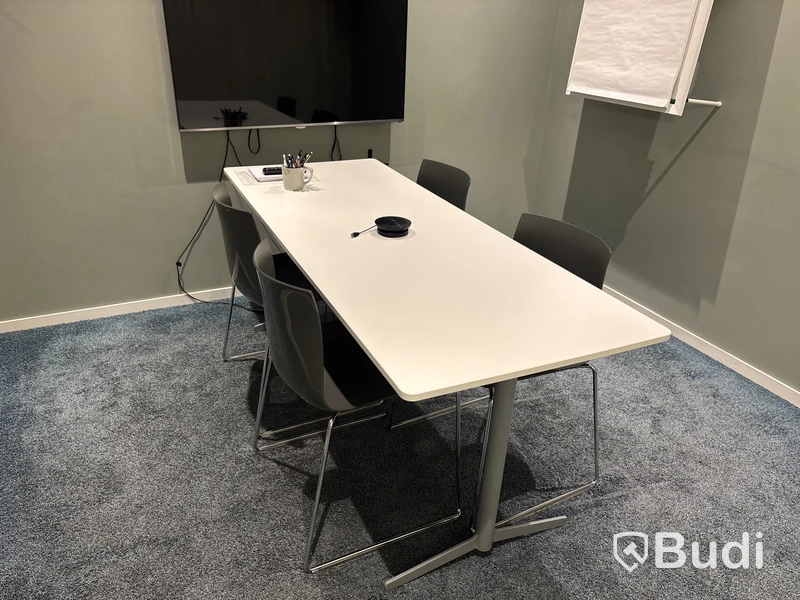 Konferensbord inkl. 4 st. stolar Arper