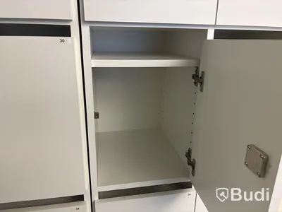 2 st. Förvaringsskåp med lås