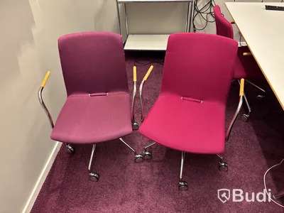 Konferensbord, 8 st. Stolar Gärsnäs och 2 st. Gardiner