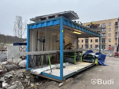 Sågcontainer 20 fot med Gjerdesåg 1803