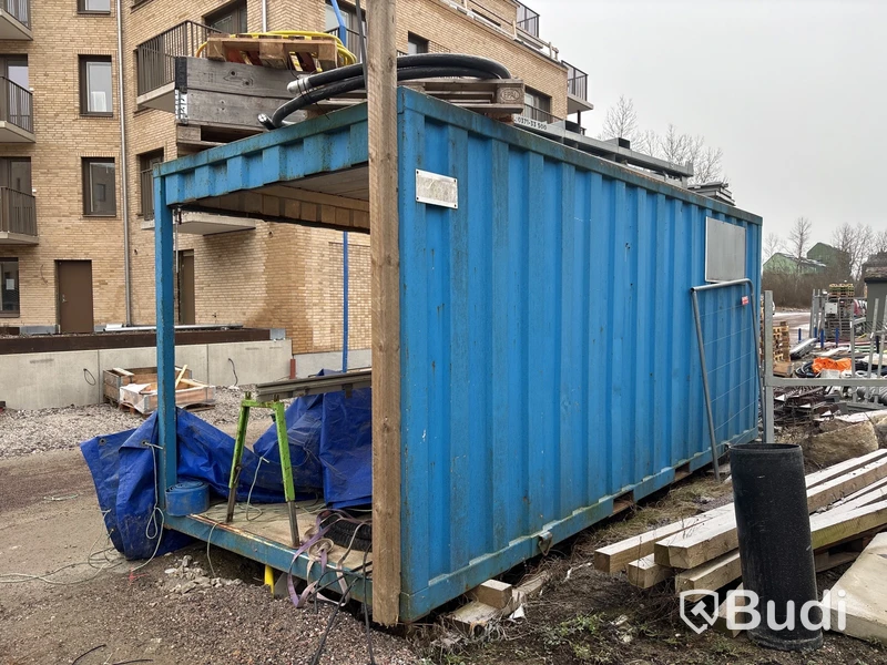 Sågcontainer 20 fot med Gjerdesåg 1803