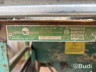 Sågcontainer 20 fot med Gjerdesåg 1803