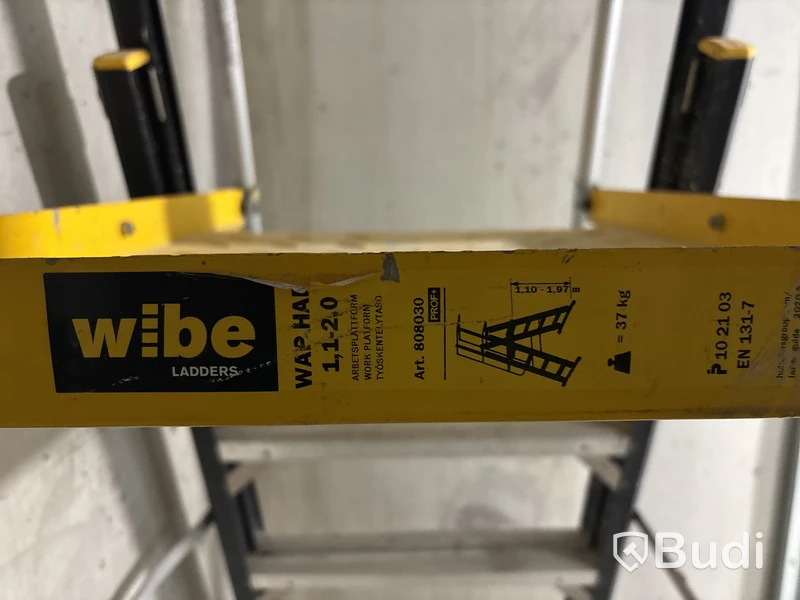 Höjdjusterbar arbetsplattform Wibe WAP HAP 1,1-2,0