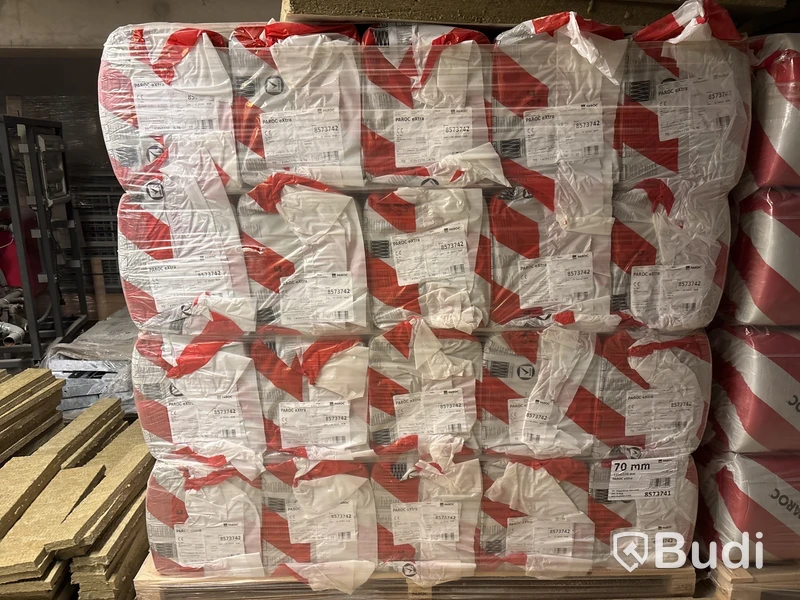 60 st bal väggskivor Paroc Extra 70x410x1170 mm | 345 m2