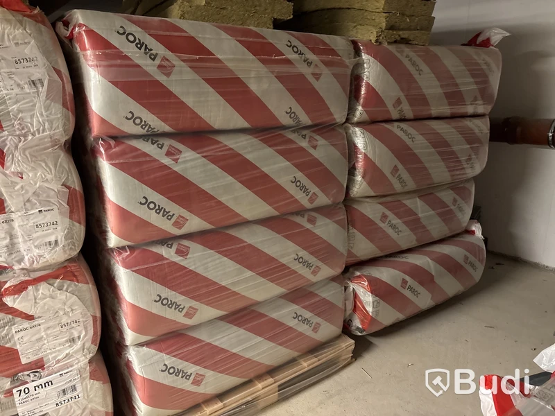 60 st bal väggskivor Paroc Extra 70x410x1170 mm | 345 m2