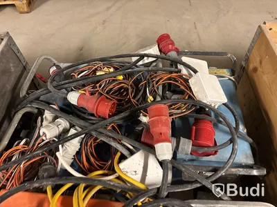 Byggcentraler, elkablage 400V, belysning & värmefläktar - 3 pall