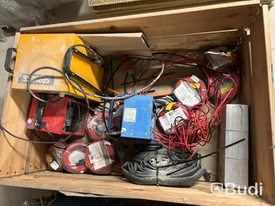 Byggcentraler, elkablage 400V, belysning & värmefläktar - 3 pall
