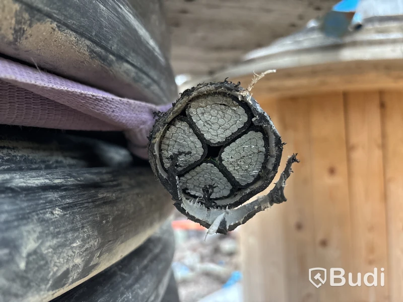 Kabel på trumma