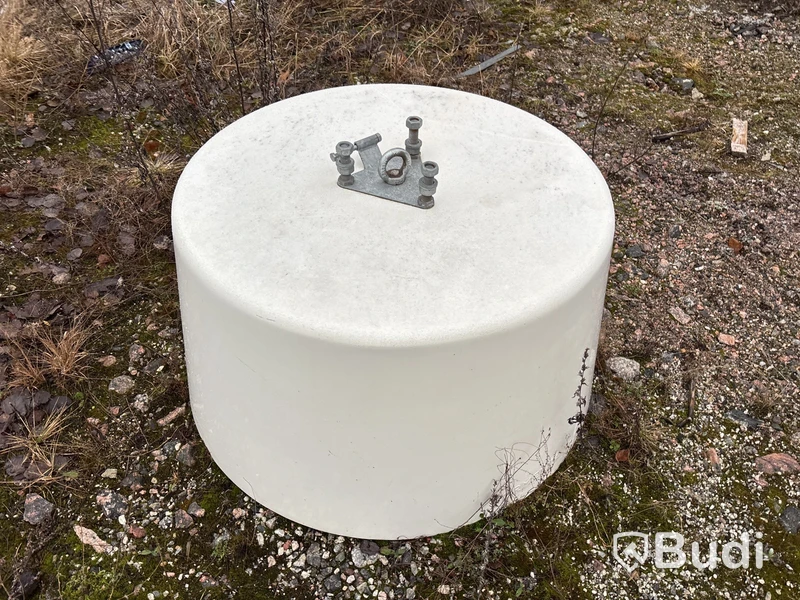6 st Flaggstänger med fundament - 10 m