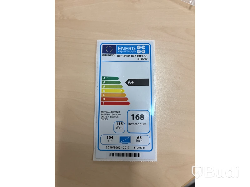 65” TV Grundig CLX 6950 AP med konferenstelefon  Logitech