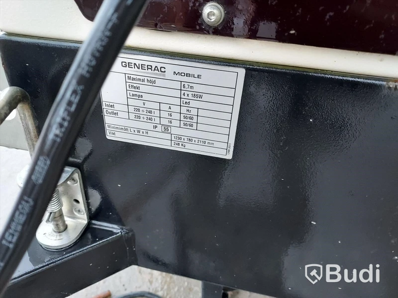 Generac belysningsmast led link T4