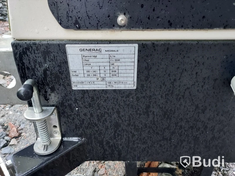 Generac belysningsmast led link T4
