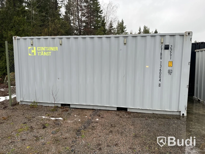 Container, 20 fot inklusive innehåll