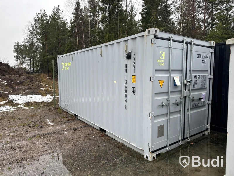 Container, 20 fot inklusive innehåll