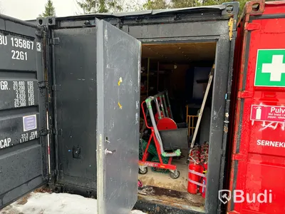 Container, 20 fot inklusive innehåll
