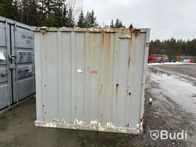 Redskapscontainer inklusive innehåll