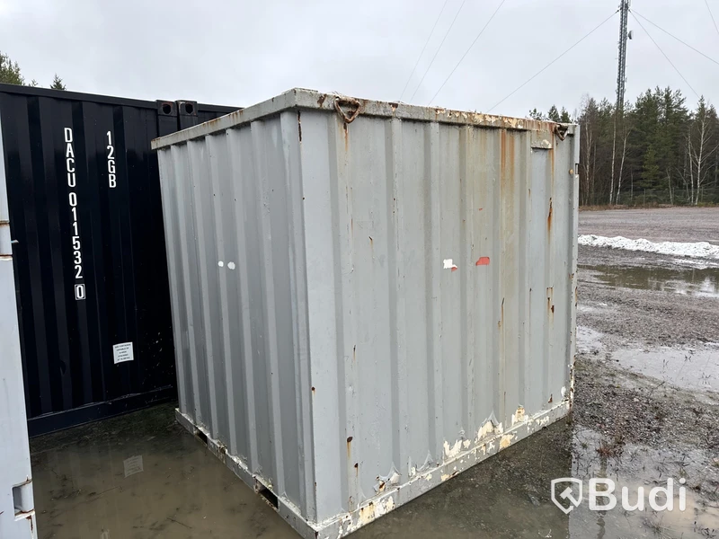 Redskapscontainer inklusive innehåll
