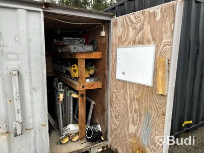 Redskapscontainer inklusive innehåll