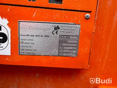 Betongbask, Eichinger 1500L