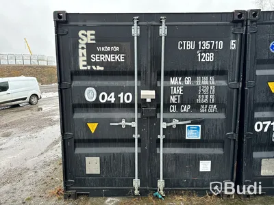 Container, 10 fot inklusive innehåll