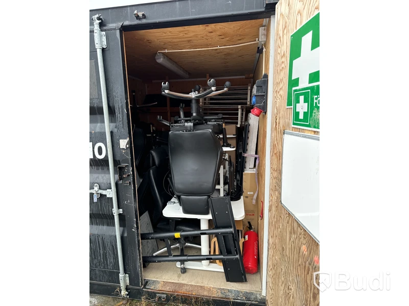 Container, 10 fot inklusive innehåll