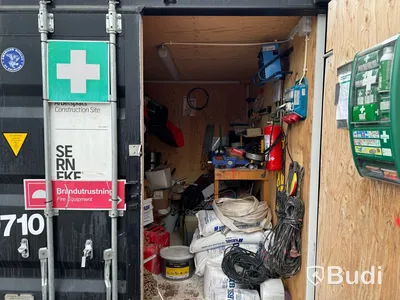 Container, 10 fot inklusive innehåll