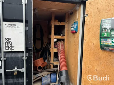 Container, 10 fot inklusive innehåll