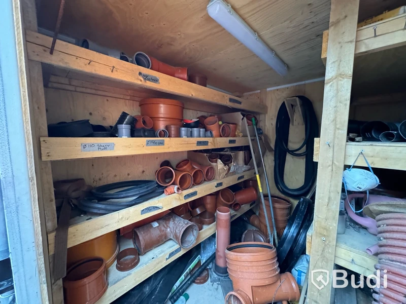 Container, 10 fot inklusive innehåll