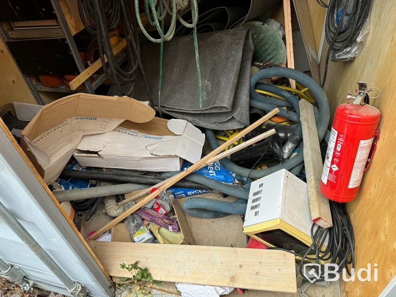 Container, 10 fot inklusive innehåll