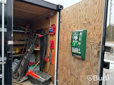 Container, 10 fot inklusive innehåll