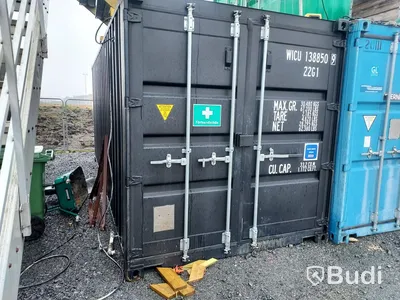 Container 20" isolerad, elcentral, värmefläkt inkl innehåll