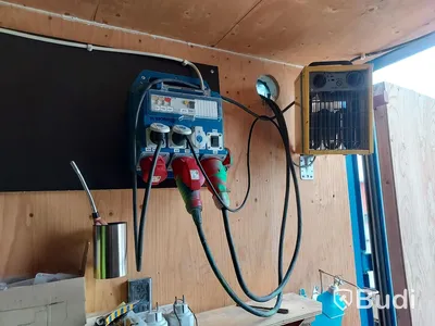 Container 20" isolerad. elcentral, samt värme