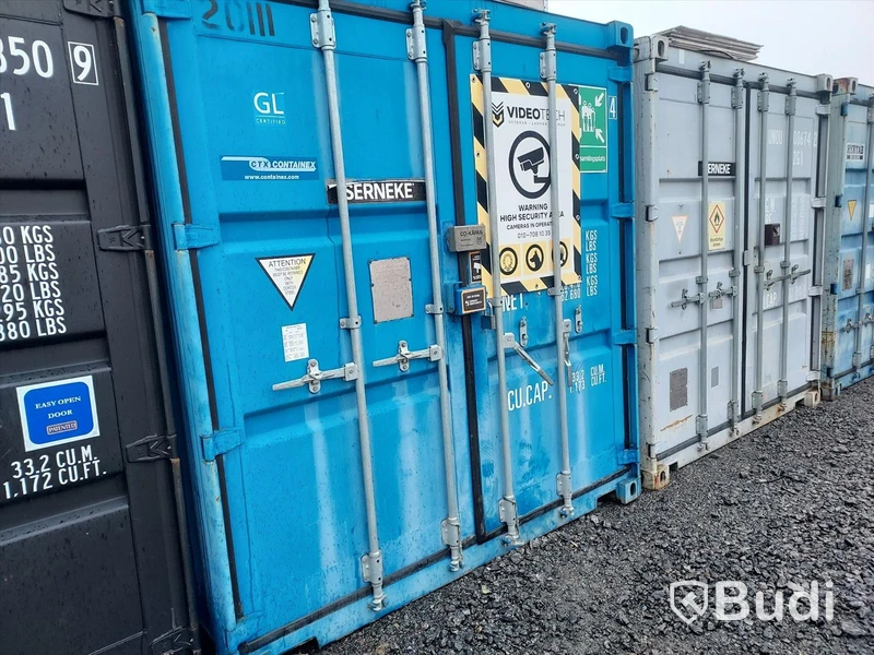 Container 20" isolerad. elcentral, samt värme