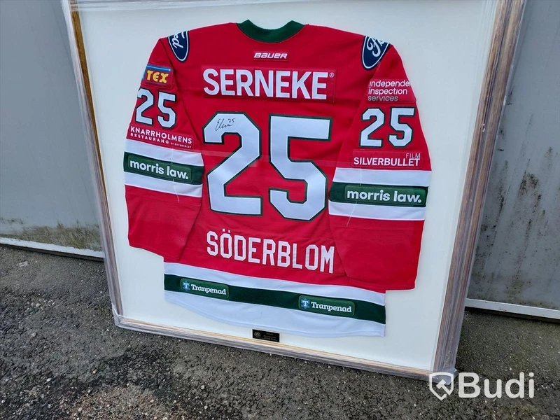 Hockeytröjor Västra Frölunda nr 25 samt 44 signerade