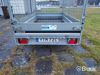 Släp, gallersläpkärra  BRENDERUP/ FOGELSTA, 2021 750 kg