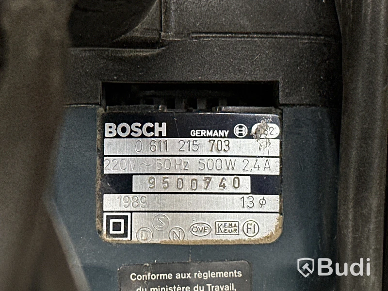 Parti med diverse Bosch verktyg