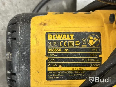 Cirkelsågar Dewalt DWE550 & D23550, 165 mm