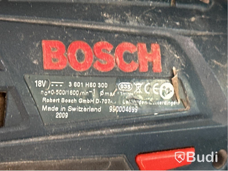 Borrmaskin Bosch GSR 18-V-LI Professional med batterier och laddare