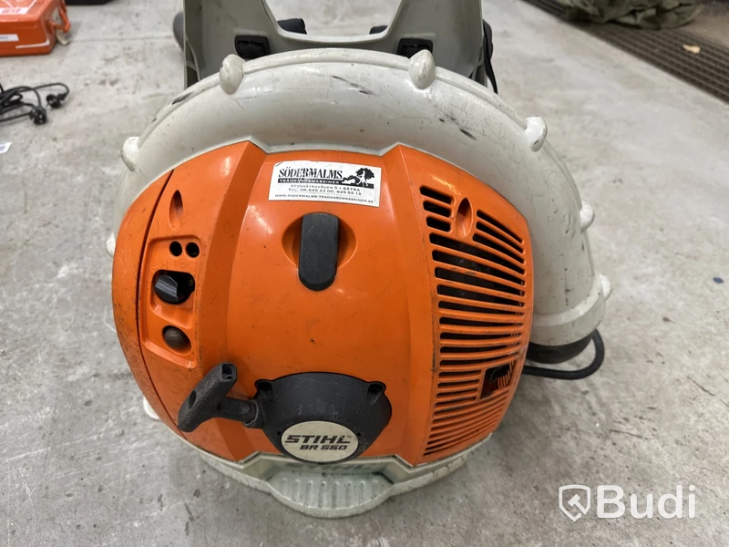 Lövblås Stihl BR550. OBS! Defekt