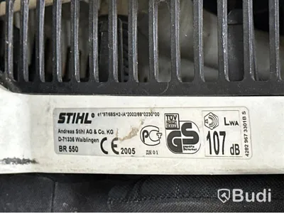Lövblås Stihl BR550. OBS! Defekt