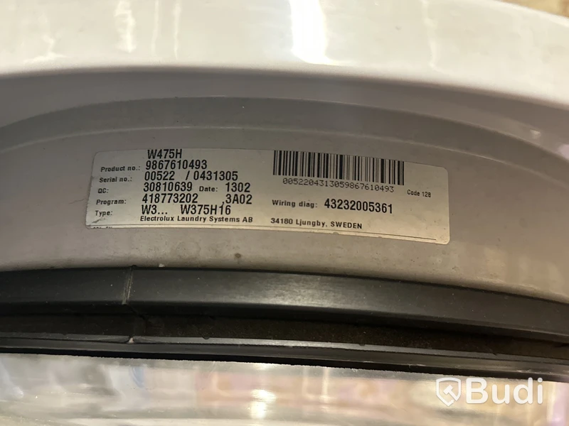 Tvättmaskin Electrolux W475H