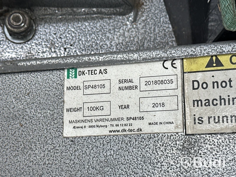 Stubbfräs DK-Tec SP48105 med vanguard 18hp motor