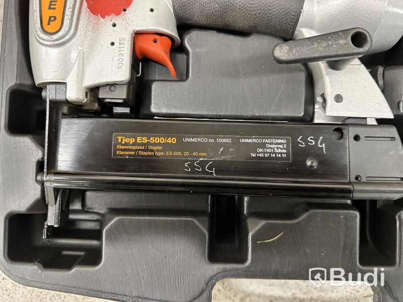 TJEP ES-500/40 Klammepistol/Stapler, för ES-500 klammer 20-40 mm