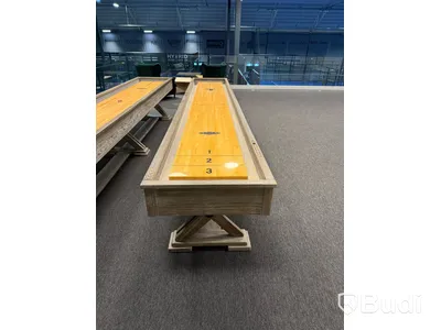 Brunswick Shuffleboard i trä med tillbehör