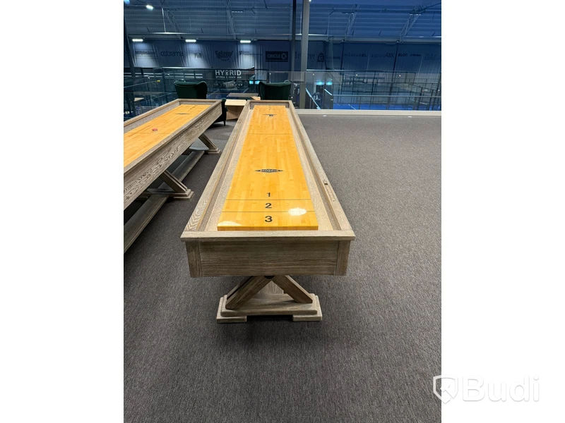 Brunswick Shuffleboard i trä med tillbehör