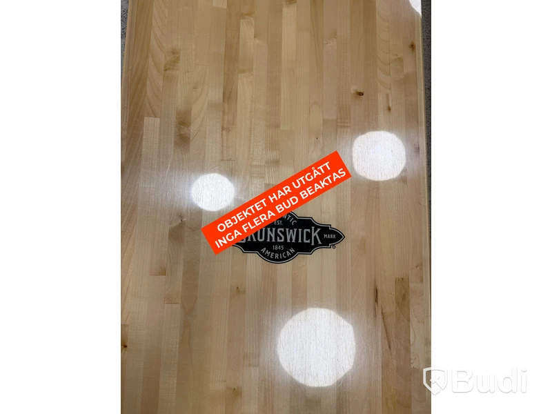 Brunswick Shuffleboard i trä med tillbehör